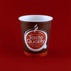 Стакан бумажный 180/205 мл 72 мм "Taste Quality"