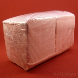 Салфетки 24x24 см розовые 1 слой биг-пак