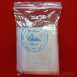 Пакет Zip-Lock 8x12 см 40 мкм ПВД