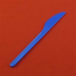 Нож одноразовый синий  155 мм Квант